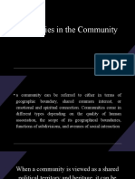 Factors Affecting Changes in Community Power Structures