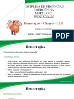 Disciplina de Urgência E Emergência Módulo Iii: Protocolos