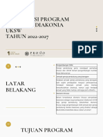 Sosialisasi Program Beasiswa Diakonia Uksw TAHUN 2022-2027
