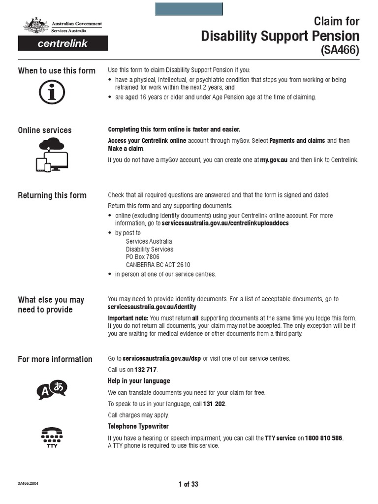 HTTPSWWW Servicesaustralia Gov Ausitesdefaultfiles2023-03sa466 
