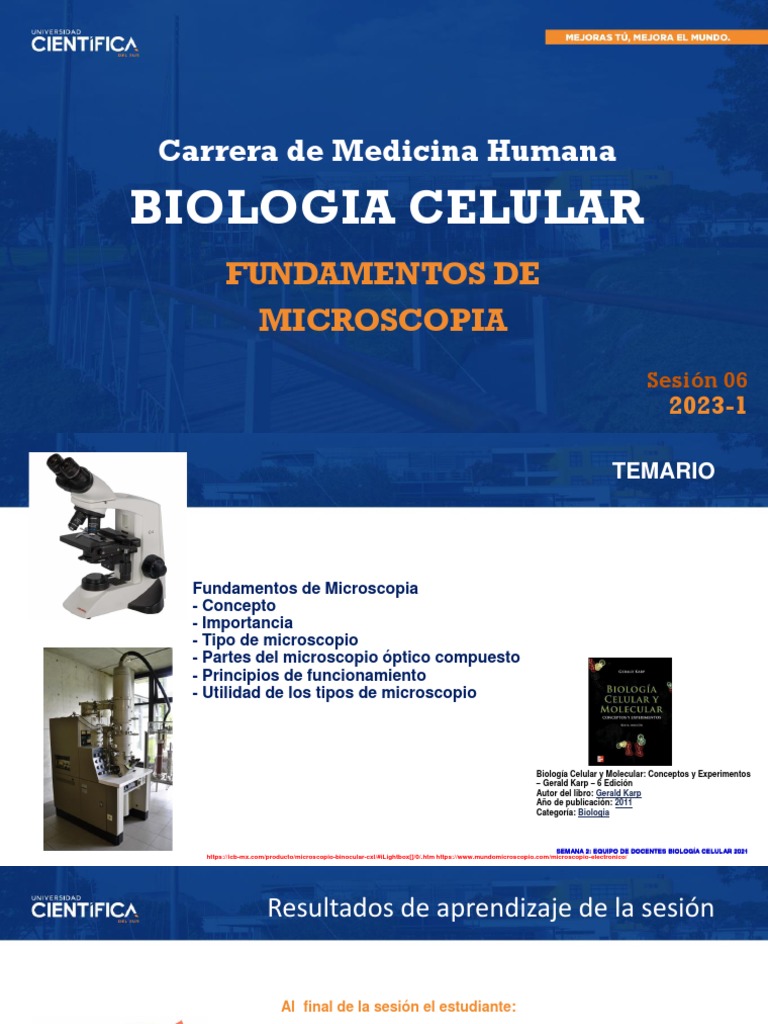 Biolog a celular fundamentos de microscopia 2 16 descargar gratis