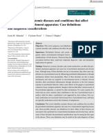 Journal of Periodontology - 2018 - Albandar - Manifestations of systemic diseases and conditions that affect the
