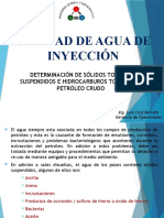 Sólidos Totales Suspendidos e Hidrocarburos Totales de Petróleo