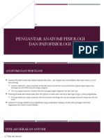 Pengantar Anatomi Fisiologi Dan Patofisiologi: Yesmin H. Tuwohingide, SKM., M.Kes