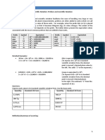 Scientific Notation: Prefixes To Scientific Notation