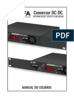 Manual Jfa Conversor DC DC Step Down E48.24S Step Up 24.48S Isolado