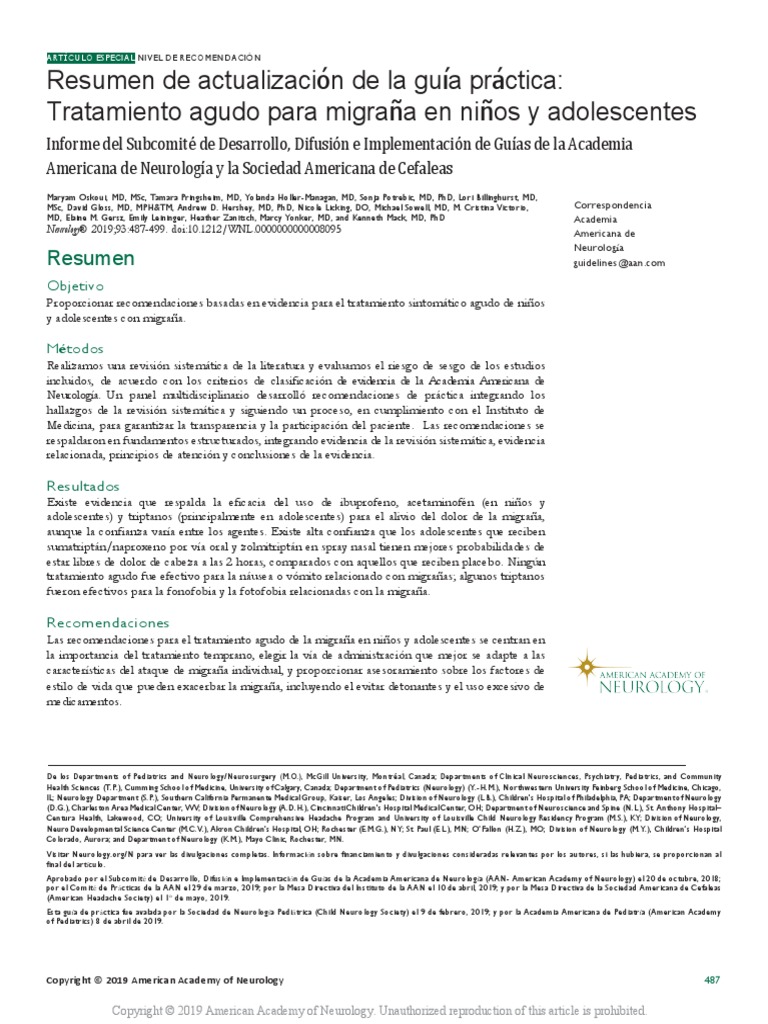 practice-guideline-update-acute-treatment-of-migraine-in-children-and