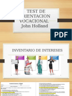 Test de Orientacion Vocacional de Holland