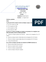 Unidad Educativa Fiscal "Mexico": 1) .¿En Qué Año Fue Creada La Reserva Ecológica Cayapa Mataje?