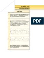 Outsuorcing, Benchmarking, Reingenieria #Diferencias: Cuadro Comparativo