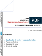 Repaso Mecánica de suelos FIUBA