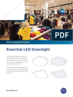 DN015 B Y C  Ficha Essential LED Downlight