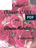 Curso Flower CAKE: Confeitaria Artística
