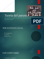 Teoría Del Parentesco: Es El "Vínculo O La Conexión Familiar" Que Existe Entre Dos O Mas Personas Sanguíneas O Legales