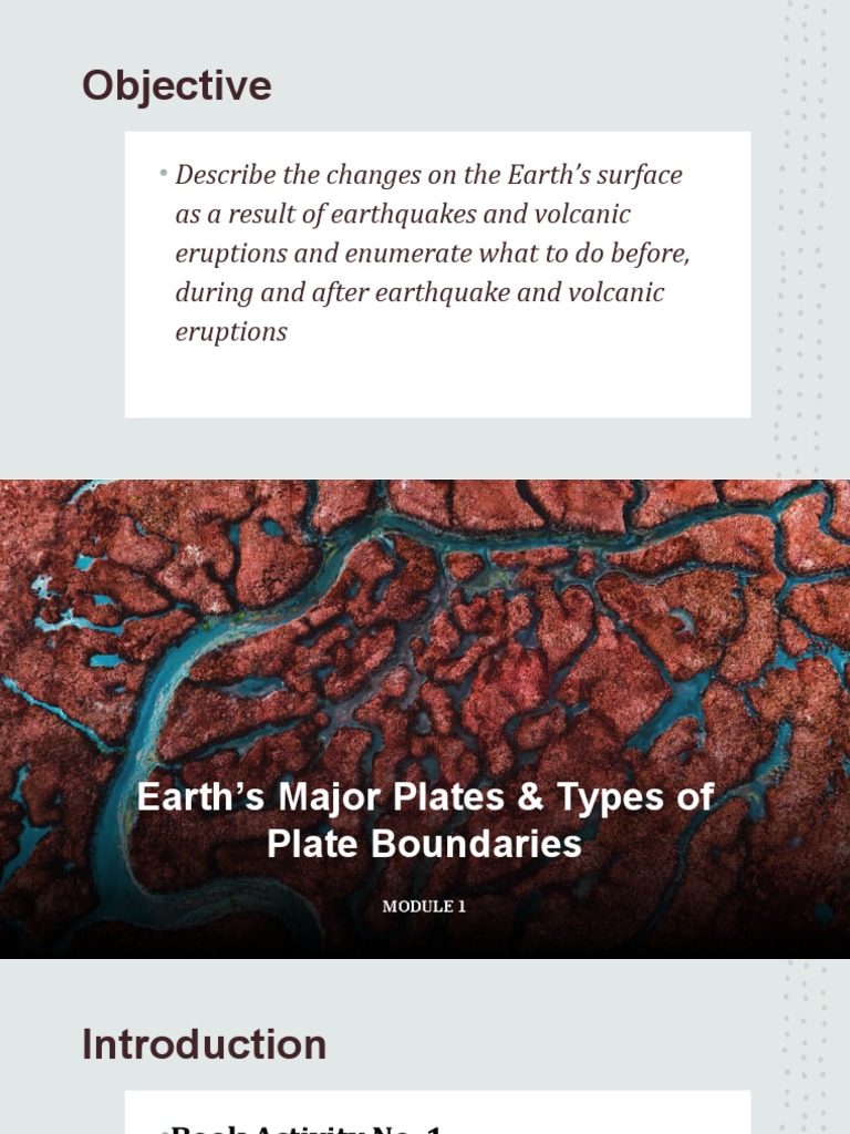 m1 Plate Boundaries PDF Plate Tectonics Applied And