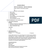 INFORME MÉDICO - Insuficiencia Arterial-Pie Diabetico