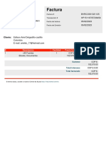 Factura: Hotmart BV