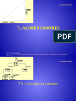 P7. Alimentadores