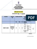 Sulo Es - Enrollment Status Report