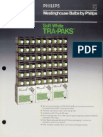 Philips Retail Merchandising Soft White TRA-PAKS Bulletin 1985