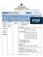 Daily Learning Plan - Grade 4