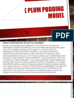 The Plum Pudding Model