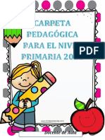 Carpeta Pedagogica de Primaria 2