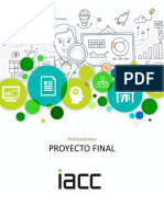 Instrucciones PROYECTO FINAL