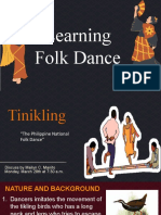 Learning Folk Dance