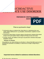 Psychoactive Substance Use Disorder 2