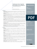 v10 Comparative Study Between Two Topical Anesthetics in Dermatological Procedures