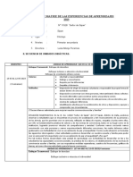 Planificación de experiencias de aprendizaje 2023