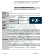 Implementación de Redes y Servicios de Telecomunicaciones