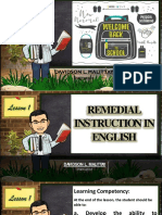Remedial Instruction L1