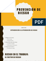 Clase 1 Prevencion en Riesgos