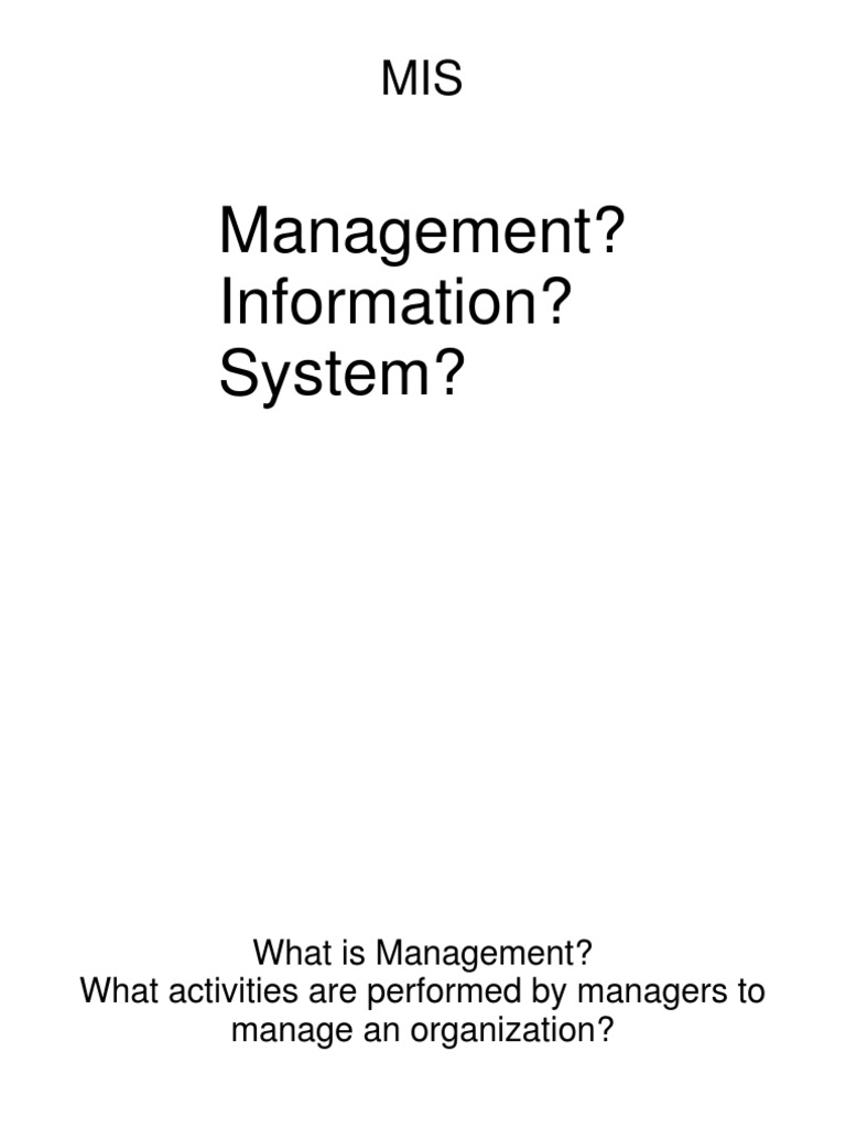 Understanding Management Information Systems | PDF | Business