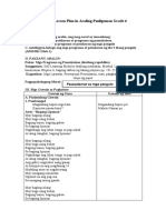 Detailed Lesson Plan in Araling Panlipunan Grade 6