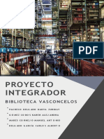 Proyecto Integrador: Biblioteca Vasconcelos