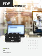 Growatt ShineMaster Datasheet