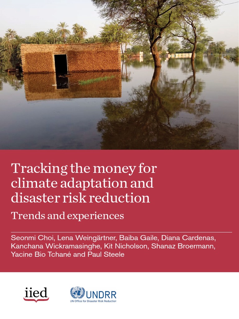 Tracking The Money For Climate Adaptation and Disaster Risk Reduction ...