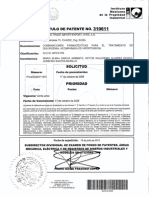 Rosuvastatina Patente