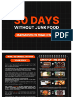 30 Days Without Junk Food