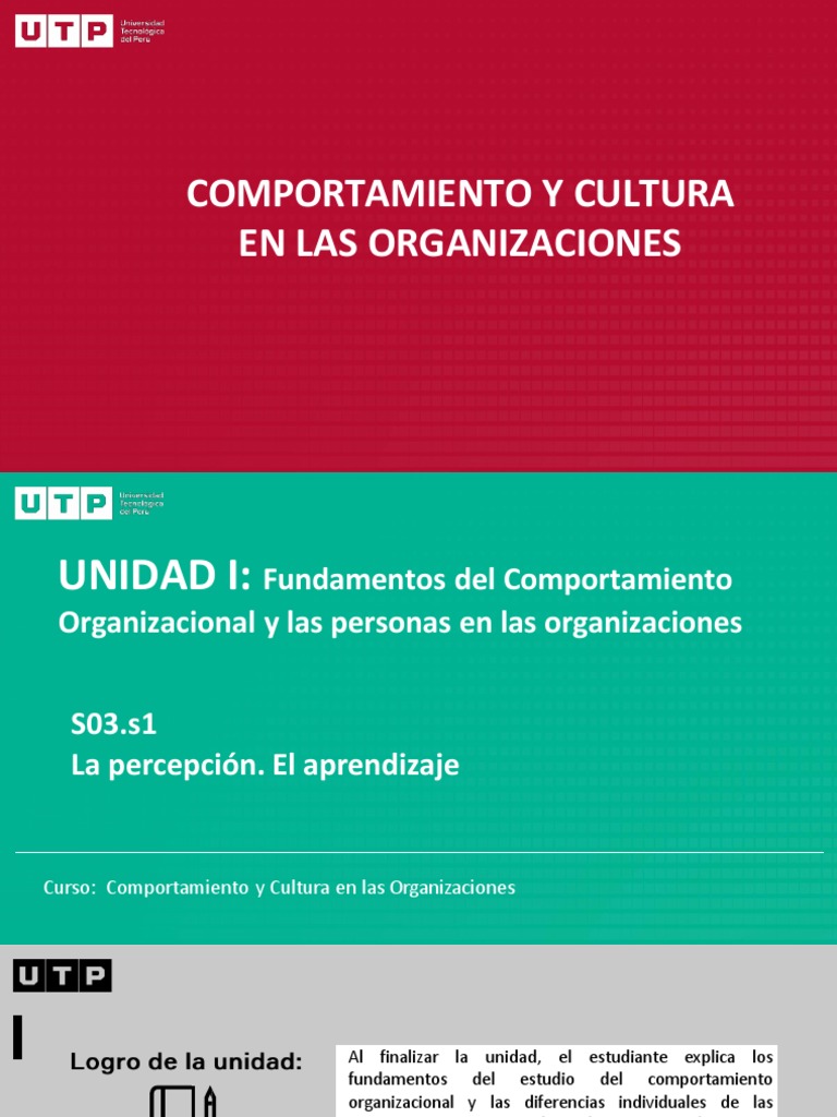 Comportamiento y Aprendizaje Organizacional | PDF | Aprendizaje ...