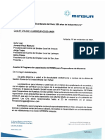Nov18 - Carta 276 II Programa de Capacpitación Antauta - San Juan