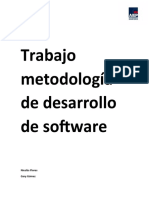 Trabajo Metodología de Desarrollo de Software: Nicolás Flores Gary Gómez