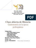 Clase Abierta de Historia: Gastronomía en La Época Prehispánica