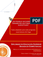 D E S B C: ¿ES Posible UN Curriculo Basado EN LAS Funciones Ejecutivas?