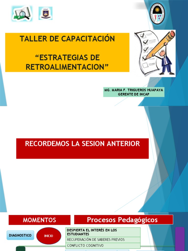 Estrategias de Retroalimentación Efectiva | PDF | Aprendizaje | Evaluación