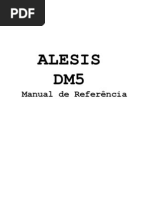 Manual ALESIS DM5 (português)