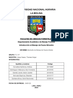 Informe Elemento Plan de Manejo - Bebedero